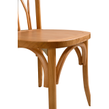 Wooden wedding chair VIENNA natural honey