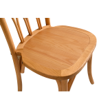 Wooden wedding chair VIENNA natural honey