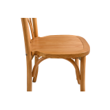 Wooden wedding chair VIENNA natural honey