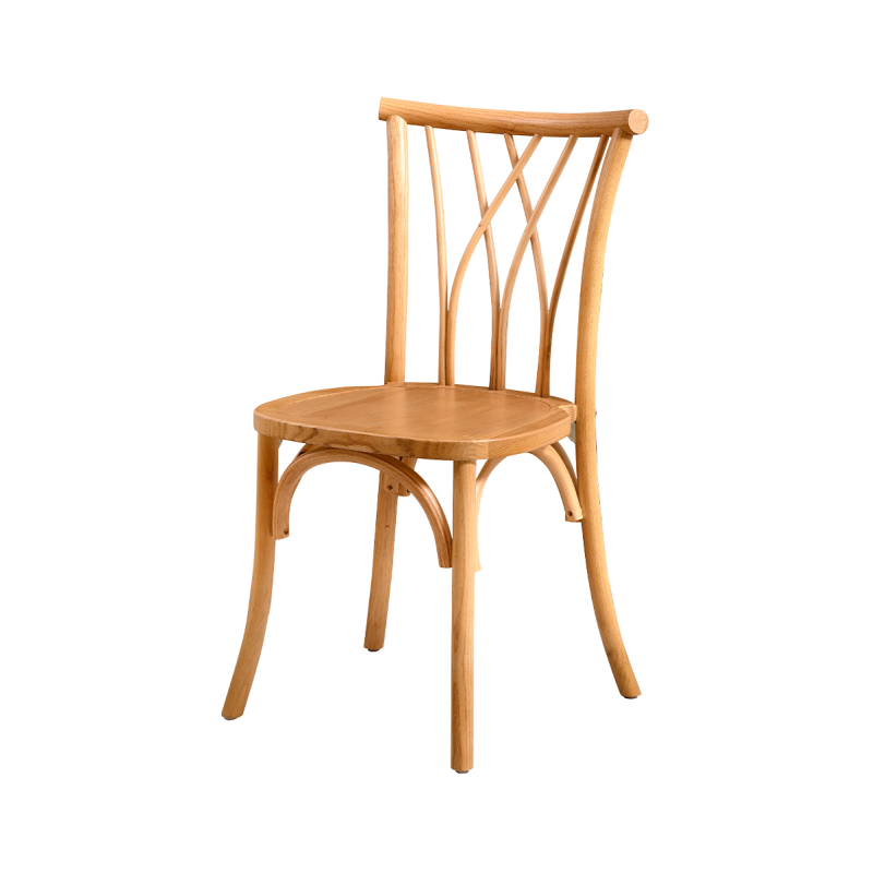 Wooden wedding chair VIENNA natural honey