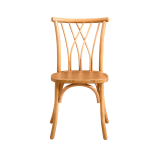 Wooden wedding chair VIENNA natural honey