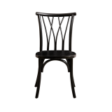 Wooden wedding chair VIENNA black