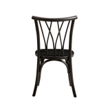 Wooden wedding chair VIENNA black