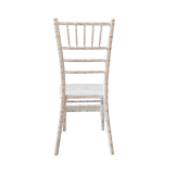 Wooden wedding chair TIFFANY white aged