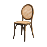 Wooden wedding chair PALACE dark rustic