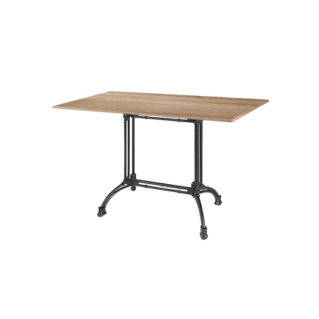 Bistro Table RUSTICAL DUO laminate tabletop