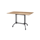 Bistro Table RUSTICAL DUO laminate tabletop