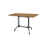 Bistro Table RUSTICAL DUO laminate tabletop