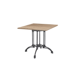 Bistro Table RUSTICAL QUATTRO laminate tabletop