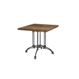 Bistro Table RUSTICAL QUATTRO laminate tabletop