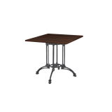 Bistro Table RUSTICAL QUATTRO laminate tabletop