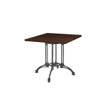 Bistro Table RUSTICAL QUATTRO laminate tabletop