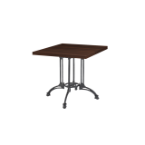 Bistro Table RUSTICAL QUATTRO laminate tabletop