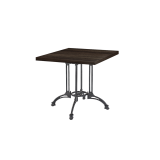Bistro Table RUSTICAL QUATTRO laminate tabletop