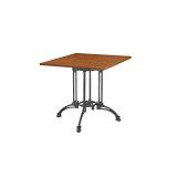 Bistro Table RUSTICAL QUATTRO laminate tabletop