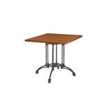Bistro Table RUSTICAL QUATTRO laminate tabletop