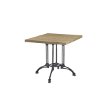 Bistro Table RUSTICAL QUATTRO laminate tabletop