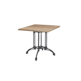 Bistro Table RUSTICAL QUATTRO laminate tabletop