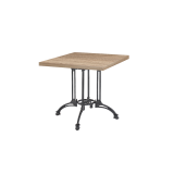 Bistro Table RUSTICAL QUATTRO laminate tabletop