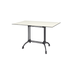 Beer Garden Table RUSTICAL DUO HPL tabletop