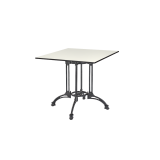 Beer Garden Table RUSTICAL QUATTRO HPL tabletop