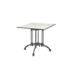 Beer Garden Table RUSTICAL QUATTRO HPL tabletop