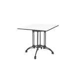 Beer Garden Table RUSTICAL QUATTRO HPL tabletop