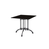 Beer Garden Table RUSTICAL QUATTRO HPL tabletop