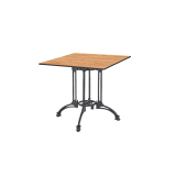 Beer Garden Table RUSTICAL QUATTRO HPL tabletop