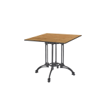 Beer Garden Table RUSTICAL QUATTRO HPL tabletop