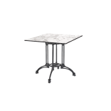 Beer Garden Table RUSTICAL QUATTRO HPL tabletop