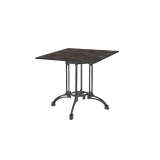 Beer Garden Table RUSTICAL QUATTRO HPL tabletop