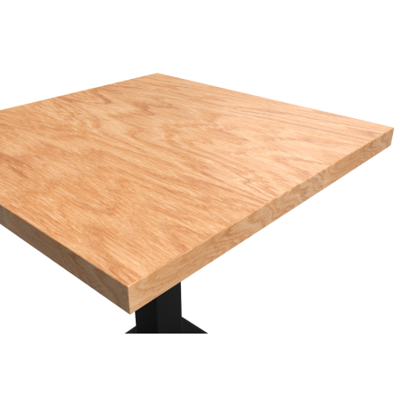 Bistro Table IMPERIO veneered tabletop
