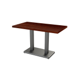 Bistro Table IMPERIO DUO veneered tabletop