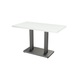 Bistro Table IMPERIO DUO veneered tabletop