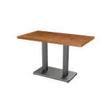 Bistro Table IMPERIO DUO veneered tabletop
