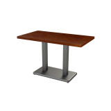 Bistro Table IMPERIO DUO veneered tabletop