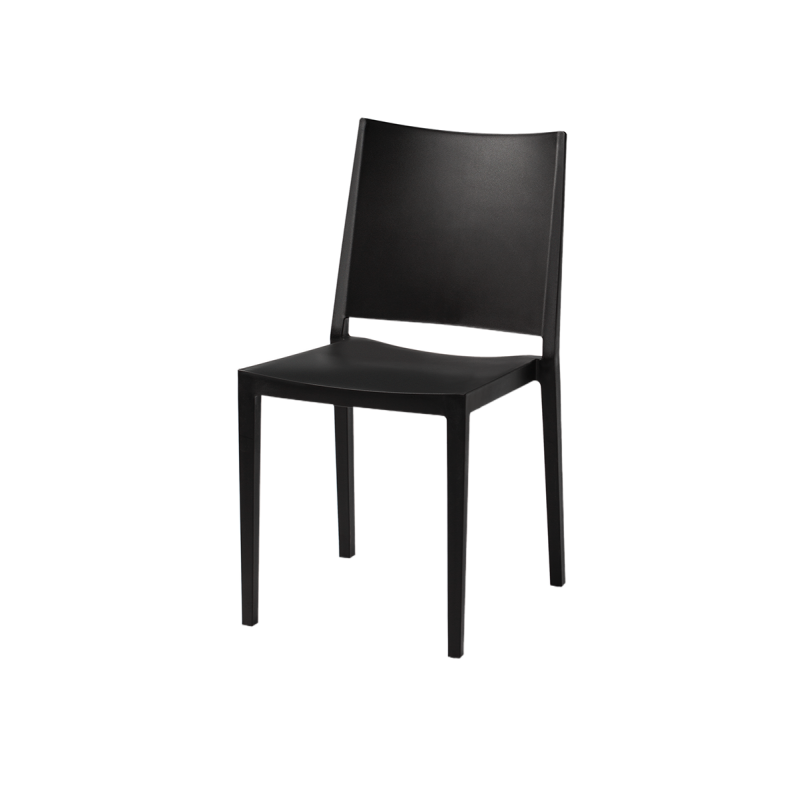 Café Chair GOMERA FULL black