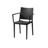 Café Chair GOMERA FULL GRAND black