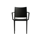 Café Chair GOMERA FULL GRAND black