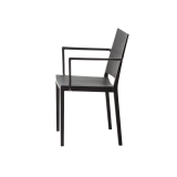 Café Chair GOMERA FULL GRAND black
