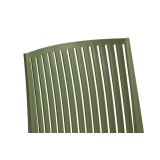 Café Chair GOMERA STRIPES olio verde