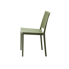 Café Chair GOMERA STRIPES olio verde