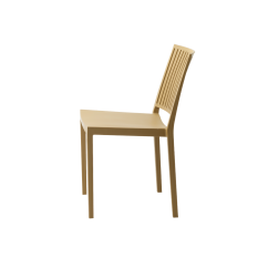 Café Chair GOMERA STRIPES amber dune