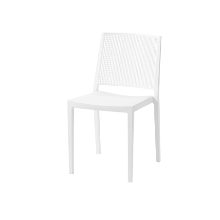 Café Chair GOMERA NET white