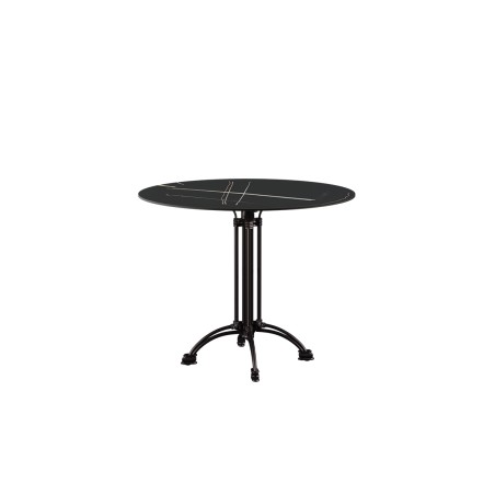 Beer Garden Table RUSTICAL sintered stone tabletop