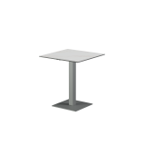 Beer Garden Table ALFA S grey sintered stone tabletop