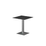 Beer Garden Table ALFA S grey sintered stone tabletop