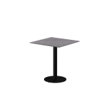 Beer Garden Table ALFA R black sintered stone tabletop