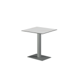 Beer Garden Table ALFA 40x55 grey sintered stone tabletop